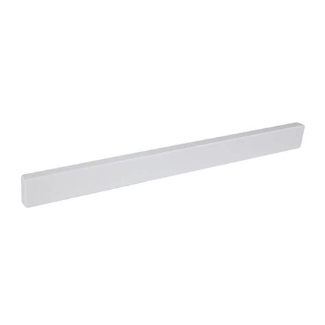 St. Paul 36 in. Cultured Marble Backsplash in White-BSAB36COM-WH - The Home Depot