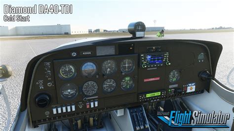 Diamond DA40-TDI Cold Start - Microsoft Flight Simulator 2020 - YouTube