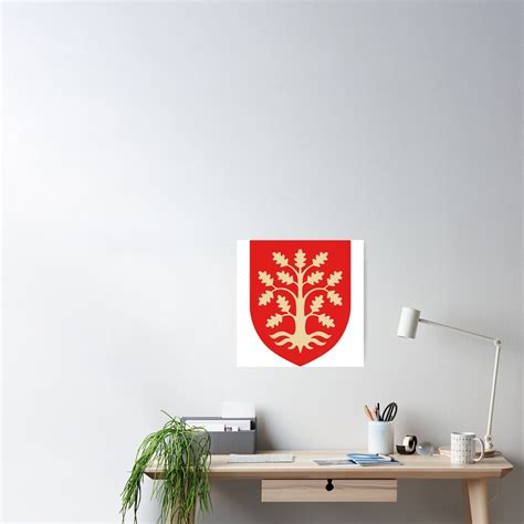 "Coat of Arms of Agder - Våpen" Poster by camisariasj | Redbubble