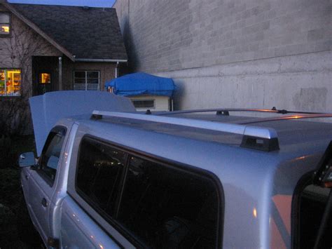 Roof racks on Fiberglass Camper shell - Ranger-Forums - The Ultimate ...