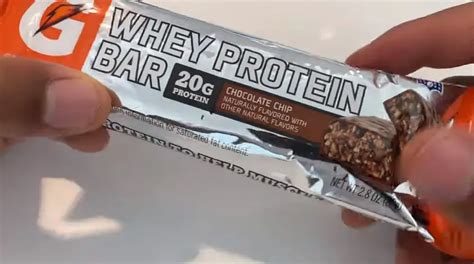 Gatorade Protein Bar Nutrition Facts - Health Benefited