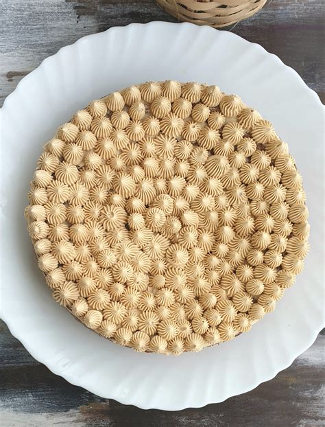 Eggless jaggery mawa cake with jaggery frosting - FLOURS & FROSTINGS