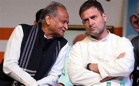 Rahul Gandhi tells Ashok Gehlot that no member of the Gandhi family ...