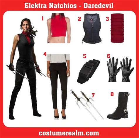 🗡️ Elektra Costume | Halloween Guide | Costume Realm