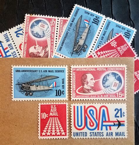 Vintage Postage Stamps .. Par Avion .. Air Mail .. PREMIUM .. | Etsy