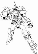 Robotech Mecha Coloring Pages sketch template