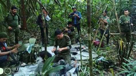 Colombia plane crash: Mum told children to leave her and get help - BBC News