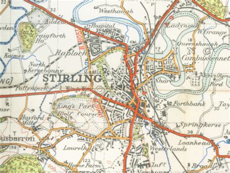 Stirling | Stirling, Stirling castle, Map