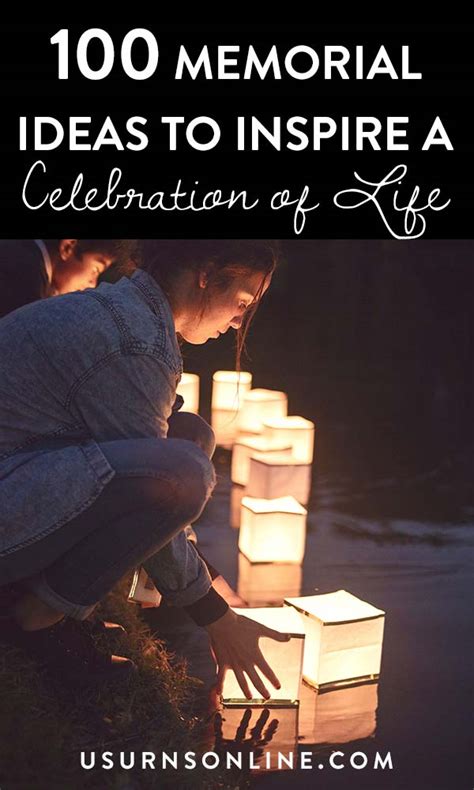 Celebration Of Life Memorial Ideas