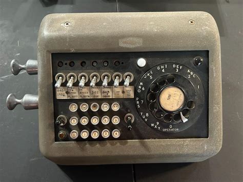 VINTAGE TELEPHONE SWITCHBOARD | #4644812234