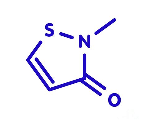 Methylisothiazolinone Preservative Molecule Photograph by Molekuul ...