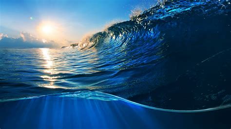 Download Ocean Nature Wave 4k Ultra HD Wallpaper