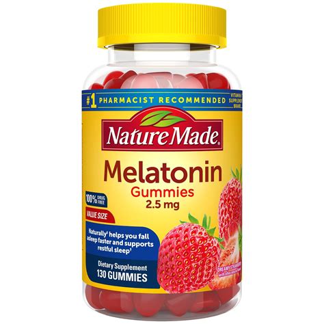 Nature Made Melatonin Adult Gummies - Shop Sleep & Snoring Aids at H-E-B