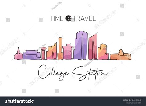 12 College Station Texas Skyline Images, Stock Photos & Vectors | Shutterstock