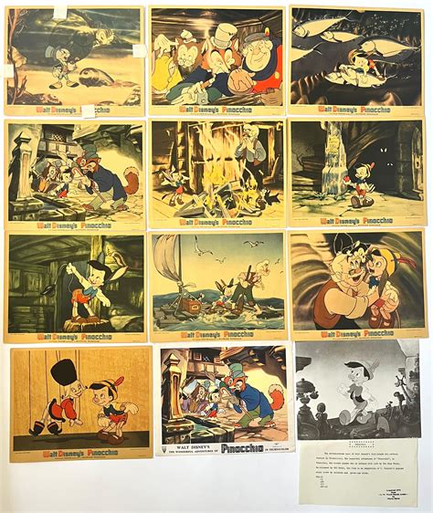 Lot - Pinocchio 1940 (RKO Radio Pictures) Starring Dickie Jones, Christian Rub & Directed by ...