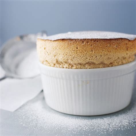 Grand Marnier Souffle with Shaved Chocolate