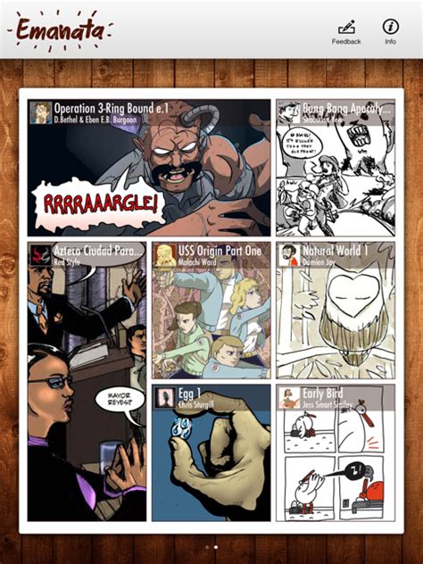 New Comic Reader For iPad Emanata Seeks To Emanate Independent Artistry