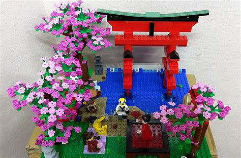 LEGO IDEAS - Japanese Cherry Blossom Viewing