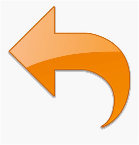 Return Icon Orange Png , Png Download - Return Button Orange , Free Transparent Clipart - ClipartKey