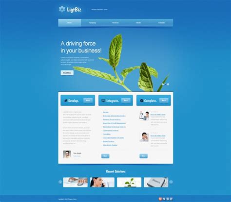 25 Amazing Blue Website Designs to Inspire You