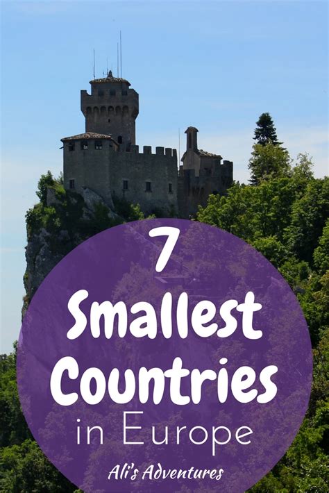 The 7 Smallest Countries in Europe - Ali's Adventures