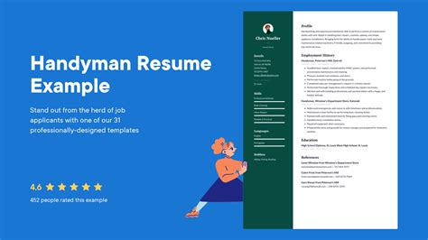 Handyman Resume Examples & Templates (2024) · Resume.io