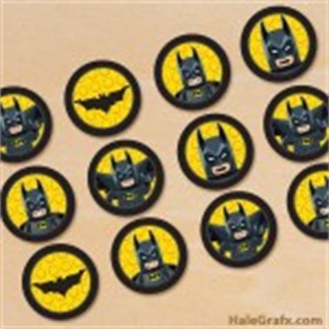 FREE Printable LEGO Batman Cupcake Toppers