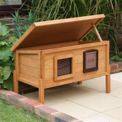 Home & Roost | Extra Large Outdoor Cat House Kennel With One Way Glass ...