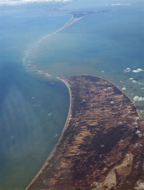 Ram Setu (Adam's Bridge), as seen from Sri Lanka. chain of limestone ...