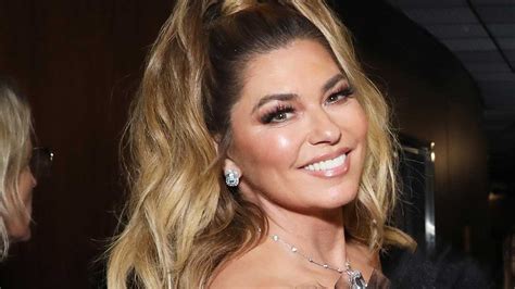 Shania Twain exposes bare chest in see-through dress in head-turning ...