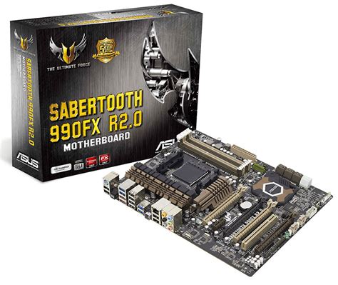 ASUS Socket AM3+ Motherboard Sabertooth 990FX R2.0 (Socket AM3+/AMD ...