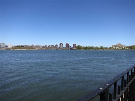 Wards Island Footbridge Between Manhattan and Wards Island, New York City