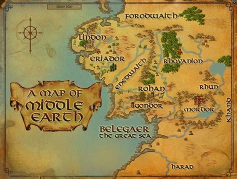 Lord of the Rings Online Wiki Guide - IGN | Middle earth map, Map ...