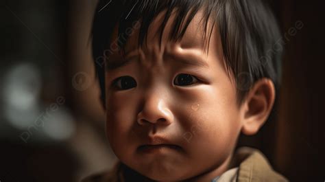 Sad Crying Baby Wallpaper