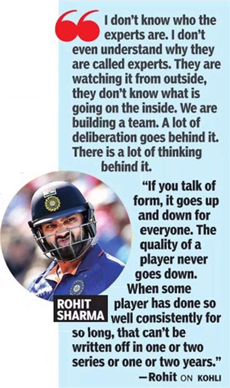 Rohit Sharma defends suffering Virat Kohli from ‘skilled’ perspectives ...