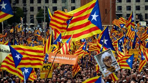 Montrealers rally in solidarity with Catalan independence movement ...