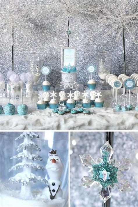 Frozen Christmas decorations – ideas for the best kids party decor | Deavita