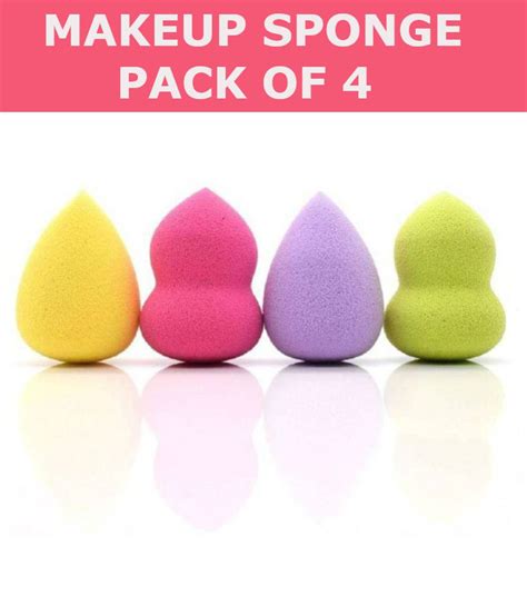 Buy Beauty Blender Makeup Sponge- Assorted Colors (Pack of 4) Online at Best Price in India ...