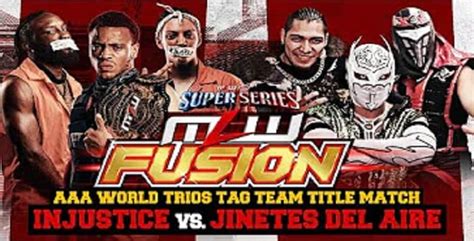 Major League Wrestling Fusion Results - May 2, 2020 - WrestlingRumors.net