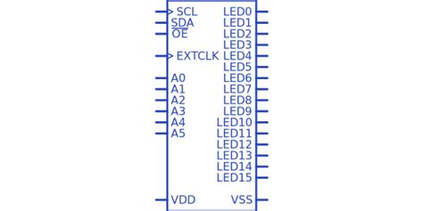 PCA9685PW,112 NXP Semiconductors - Datasheet PDF, Footprint, Symbol & Technical Specs