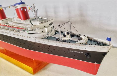 Stanton Daywalt's Lovingly Detailed Model of America's Flagship — SS ...