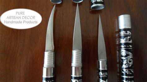 Pure Artisan Décor Thailand - Thai Fruit Carving Knife Set Wholesale ...