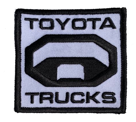 VINTAGE STYLE TOYOTA TRUCKS RACING LOGO PATCH – ABC PATCHES