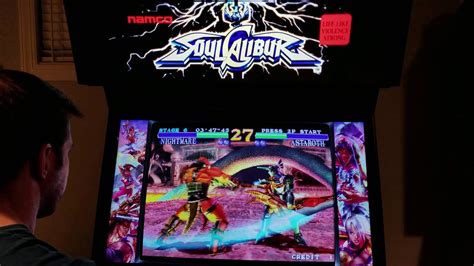 Soul Calibur Arcade Cabinet MAME Playthrough w/ Hypermarquee - YouTube