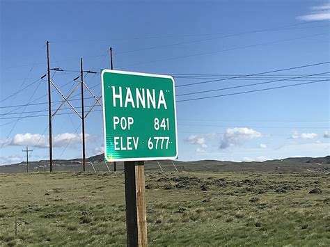 Where In Wyoming Is Hanna?