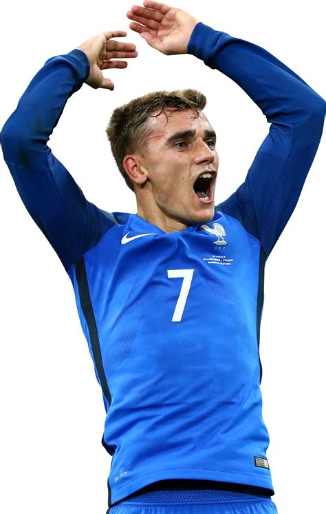 Antoine Griezmann France football render - FootyRenders