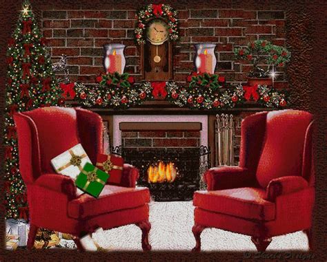 Christmas Fireplaces: Animated Images, Gifs, Pictures & Animations - 100% FREE!