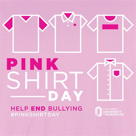 Pink Shirt Day - Wednesday, February 27, 2019 - Concordia University of Edmonton