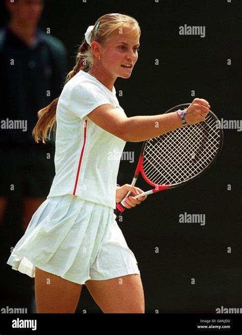 Alexandra stevenson contre jelena dokic Banque de photographies et d ...