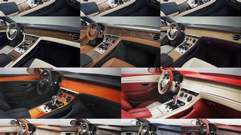 Bentley has more than 5,000 options just for the interior